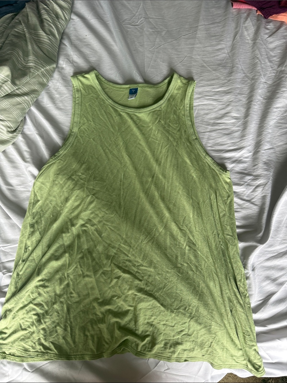 Old Navy Light Green Women's Tank Top